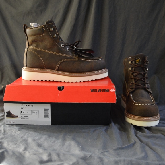 wolverine men's loader 6 wedge boot